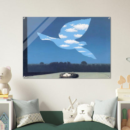 THE RETURN 1940 - Rene Magritte Acrylic Print - 70x100 cm / 28x40″ inches
