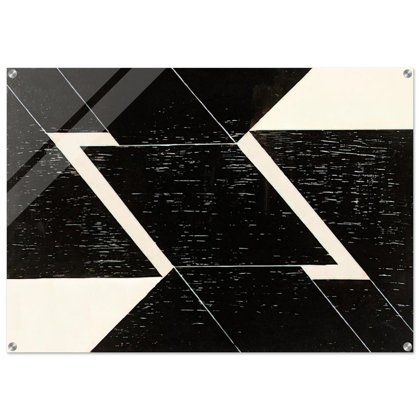 Tecelar - 1955 - Lygia Pape Acrylic Print - 70x100 cm / 28x40″ inches