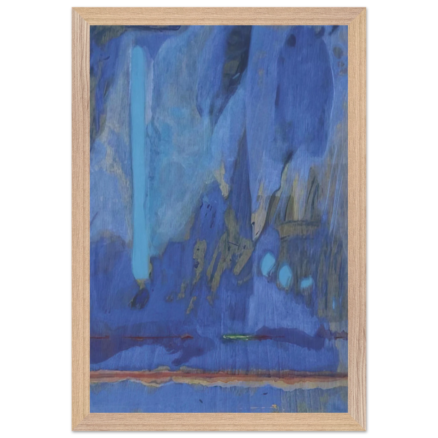 Helen Frankenthaler - Tales of Genji III - 1998 Wall art - A1 (59.4 x 84.1  cm) - Fine Art Poster-canvas - -