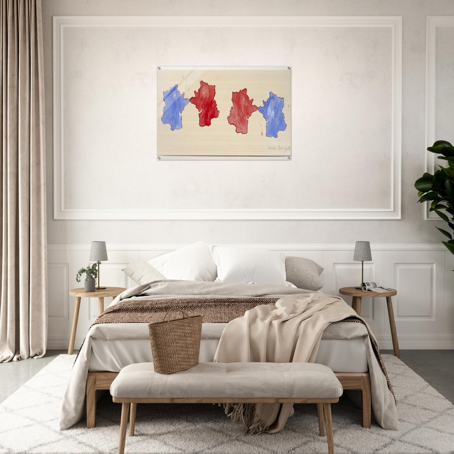 ON THE OCCASION OF SERPENTINE GALLERY MAP MARATHON - Louise Bourgeois Acrylic Print - 70x100 cm / 28x40″ inches | Louise Bourgeois Wall Art | Louise Bourgeois Prints