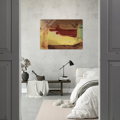 Desert Pass - 1976 - Helen Frankenthaler Acrylic Print - 70x100 cm / 28x40″ inches | Helen Frankenthaler Wall Art | Helen Frankenthaler Prints