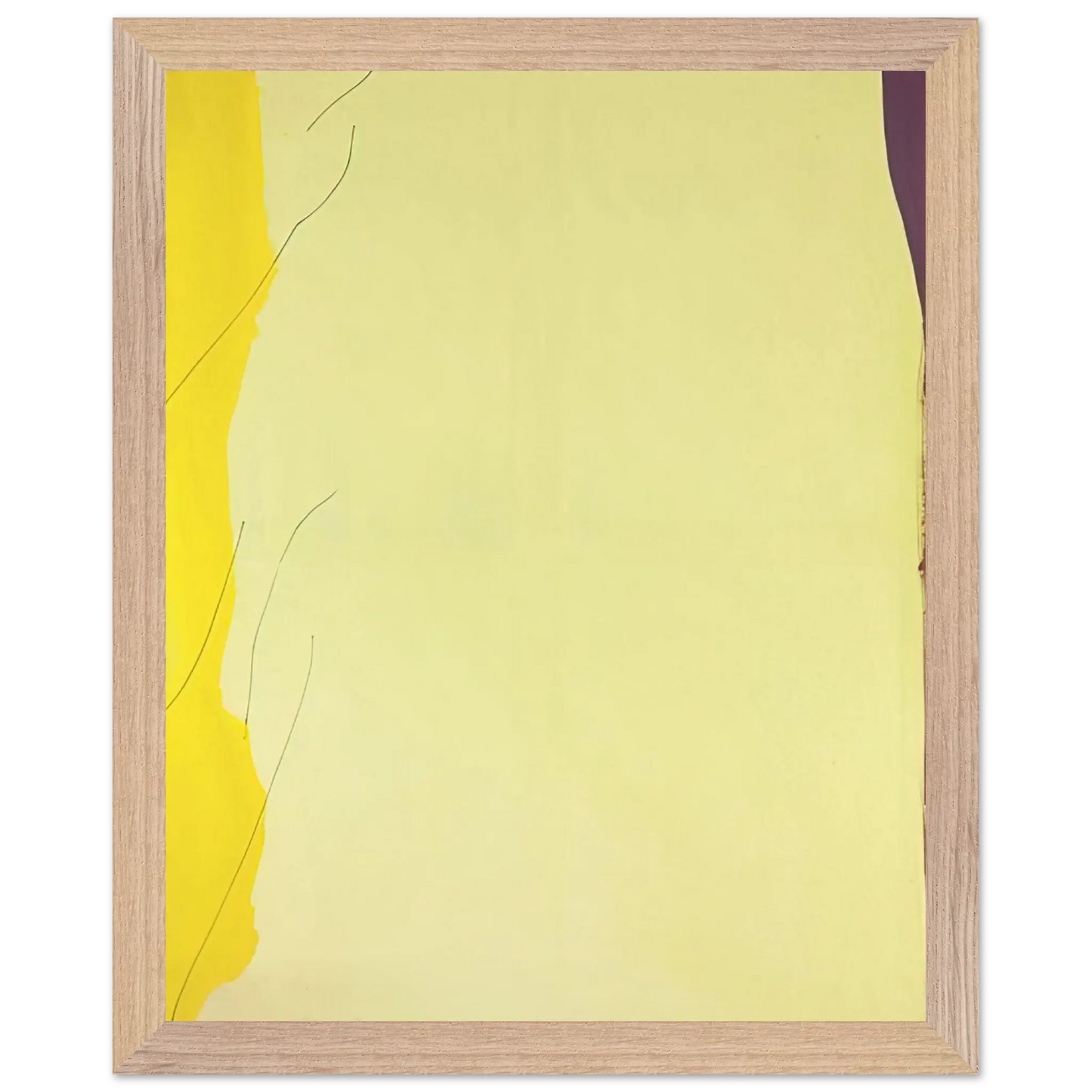 Helen Frankenthaler - Distillation - 1973 Wall art - A3 (29.7 x 42  cm) - Premium Wooden Framed Poster With Fine Art Paper - Wood frame