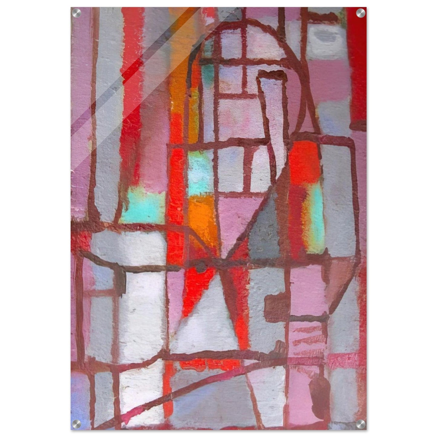 Untitled - 1946 - Alfred Manessier Acrylic Print - 70x100 cm / 28x40″ inches | Alfred Manessier Wall Art | Alfred Manessier Prints