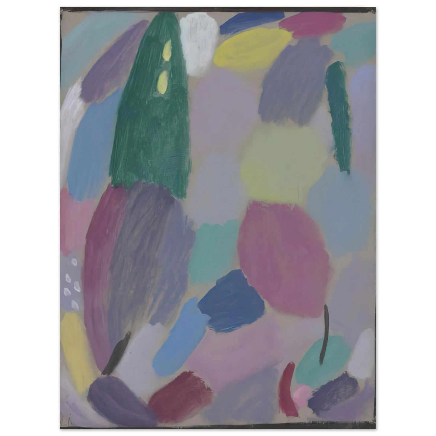 Alexej von Jawlensky - VARIATION TR UMEREI 1916  75x100 cm / 30x40inches Fine Art Poster