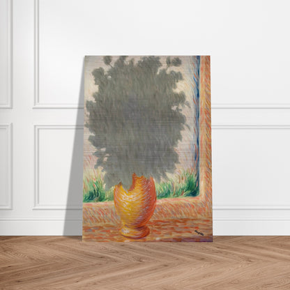 LIGHTNING 1944 - Rene Magritte Brushed Aluminum Print - 70x100 cm / 28x40 inches | Rene Magritte Aluminum Print | Rene Magritte Prints