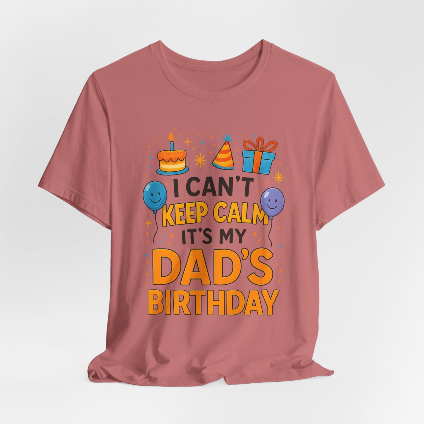 Regalo de cumpleaños para papá No puedo mantener la calma Es el cumpleaños de mi papá Feliz padre
