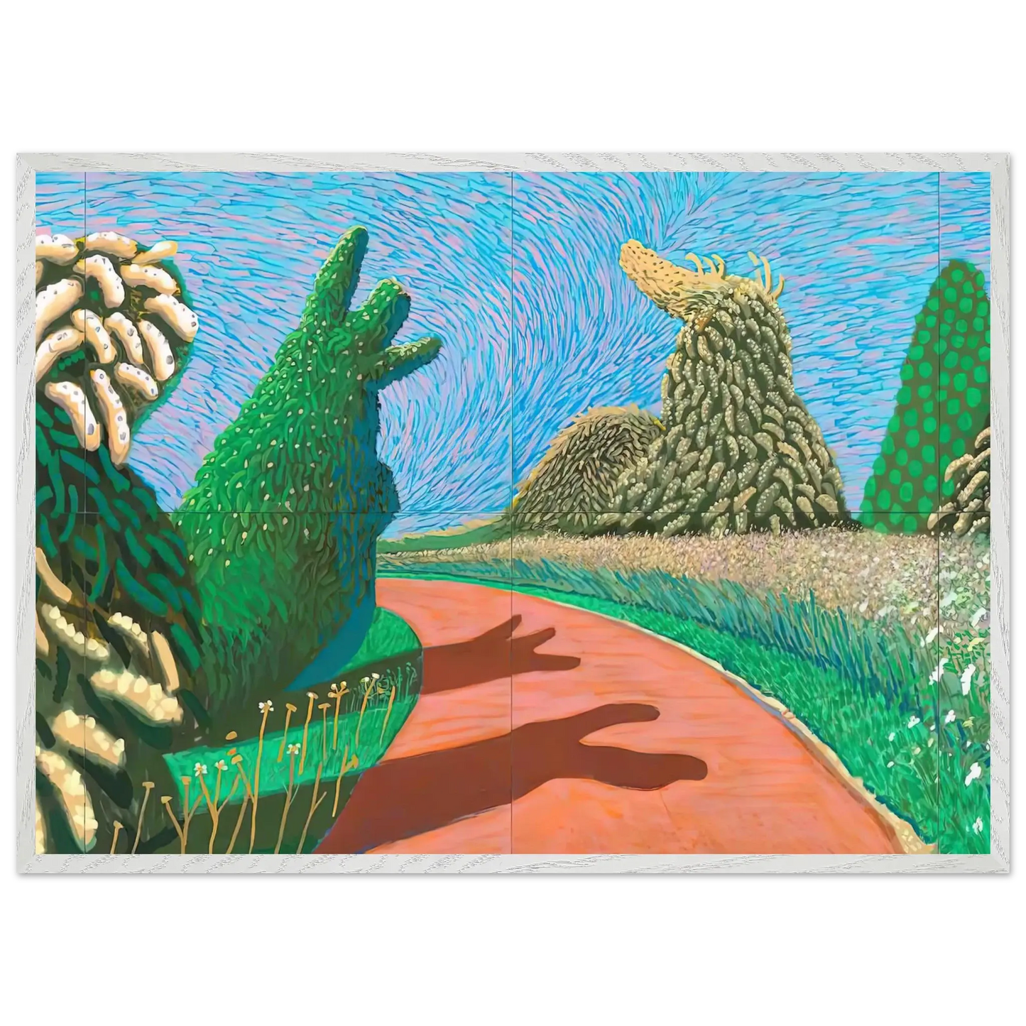 David Hockney - David Hockney Wall art - 75x100 cm / 30x40 Inches - Fine Art Poster - -