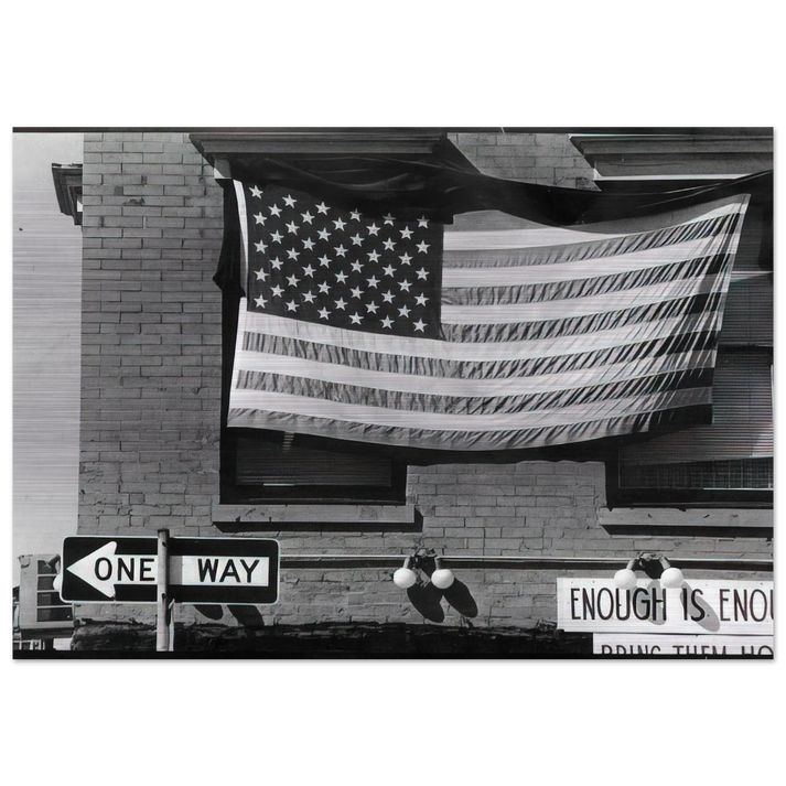 NEW YORK CITY 1980 - Robert Rauschenberg Brushed Aluminum Print - 70x100 cm / 28x40 inches | Robert Rauschenberg Aluminum Print | Robert Rauschenberg Prints