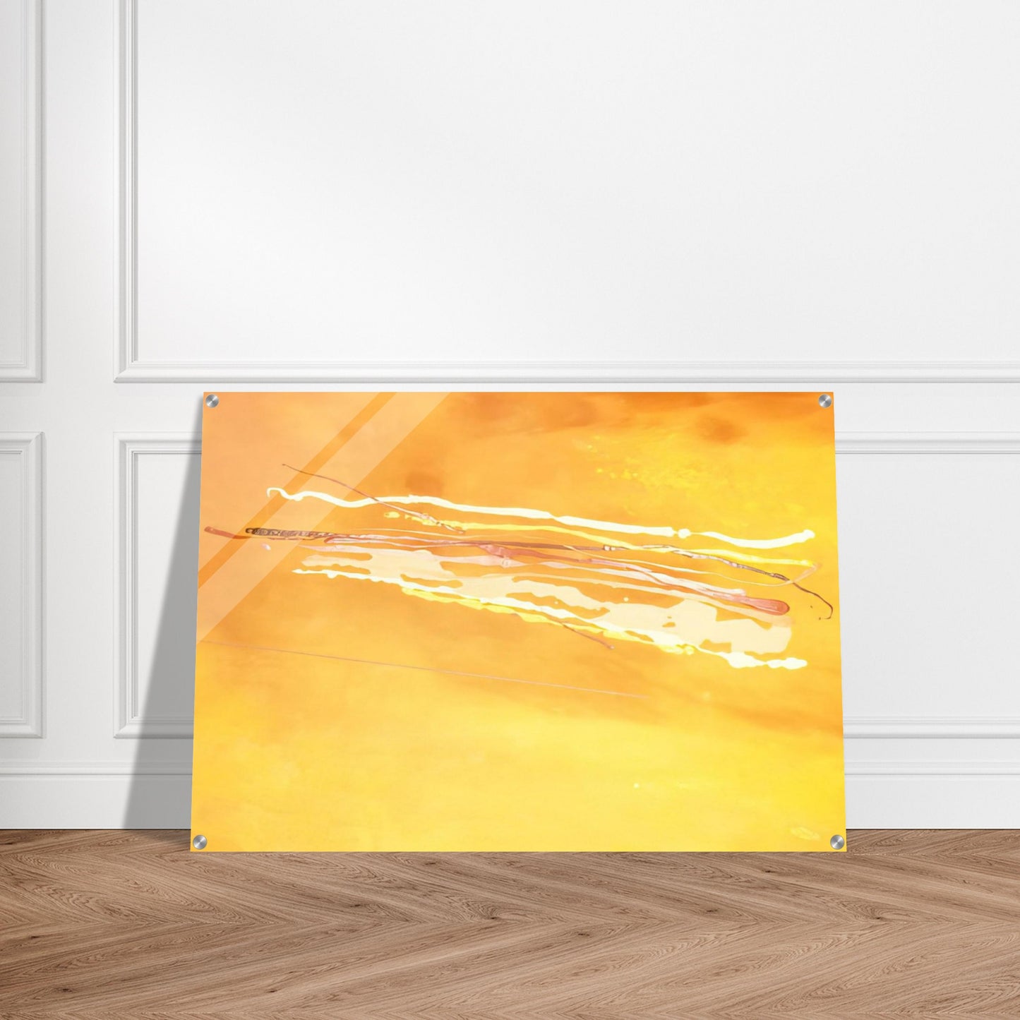 Spirit in the Sky - 1969 - Ronnie Landfield Acrylic Print - 70x100 cm / 28x40″ inches