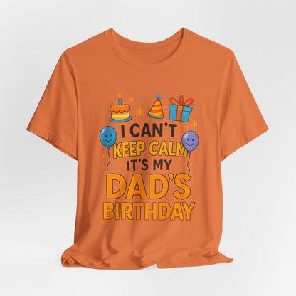 Regalo de cumpleaños para papá No puedo mantener la calma Es el cumpleaños de mi papá Feliz padre