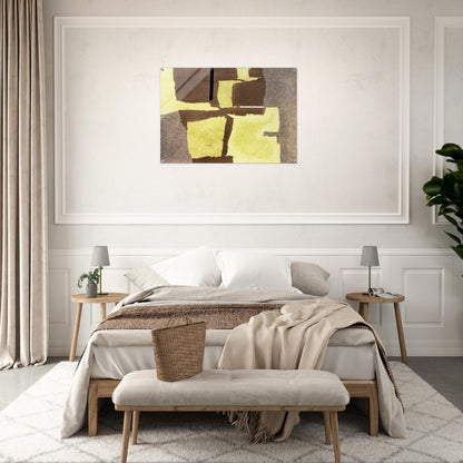 APPARIZIONE COSMICA II 1955 - Enrico Prampolini Acrylic Print - 70x100 cm / 28x40″ inches | Enrico Prampolini Wall Art | Enrico Prampolini Prints
