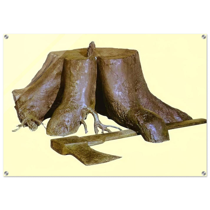 THE LABOURS OF ALEXANDER 1967 - Rene Magritte Acrylic Print - 70x100 cm / 28x40″ inches