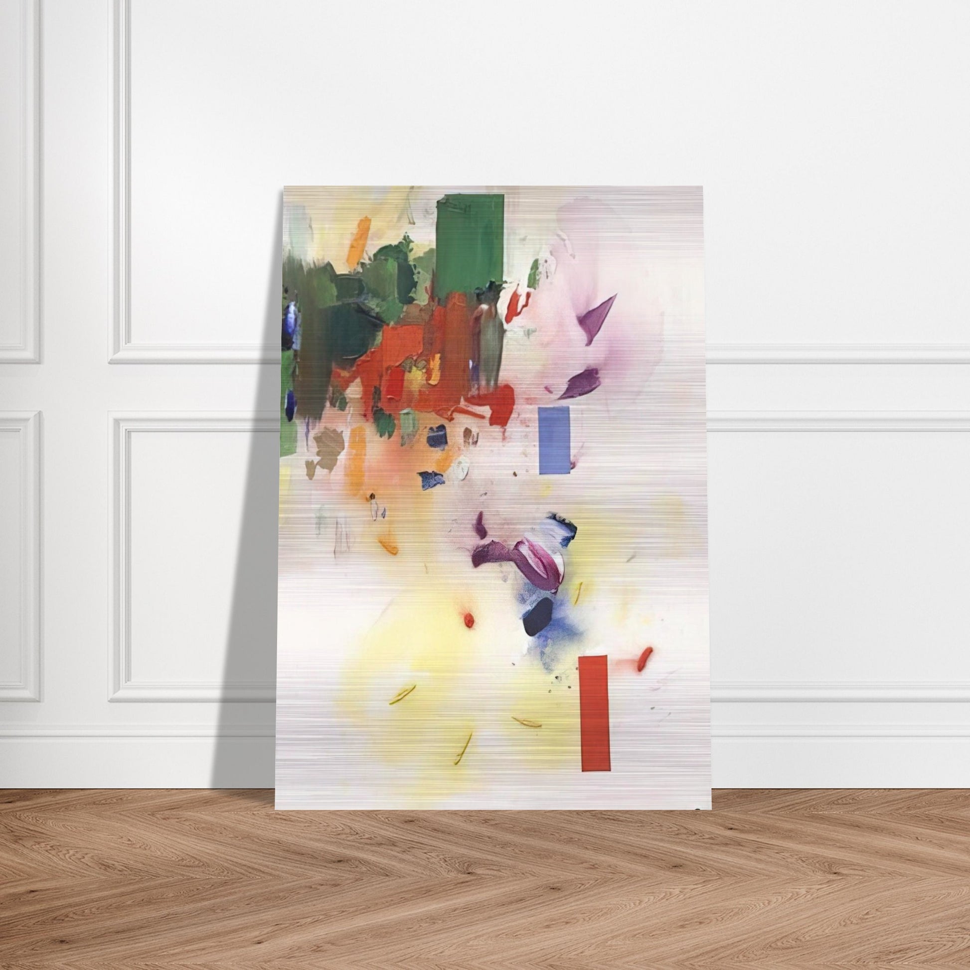 The Castle - Hans Hofmann Brushed Aluminum Print - 70x100 cm / 28x40 inches | Hans Hofmann Aluminum Print | Hans Hofmann Prints
