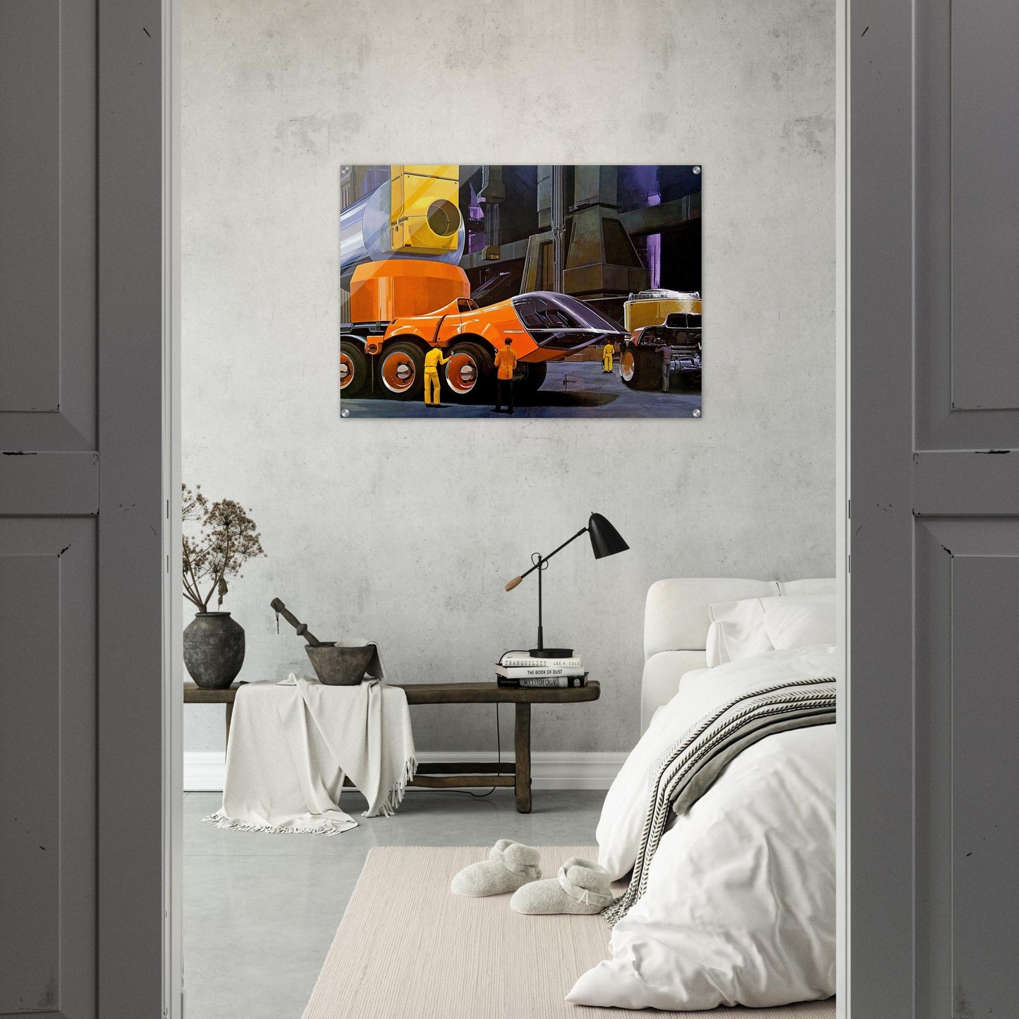 Syd Mead - Syd Mead Acrylic Print - 70x100 cm / 28x40″ inches | Syd Mead Wall Art | Syd Mead Prints