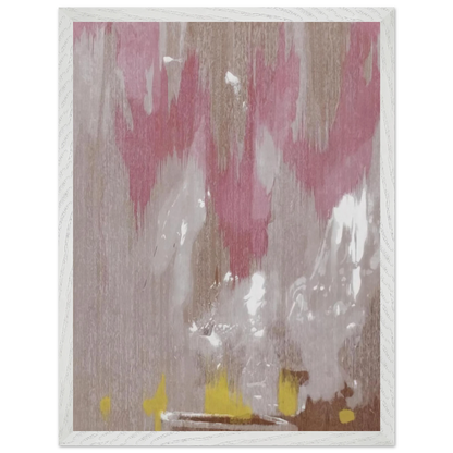 Helen Frankenthaler - Tales of Genji IV - 1998 Wall art - 30x40 cm / 12x16 inches - Premium Wooden Framed Poster With Fine Art Paper-canvas - White frame
