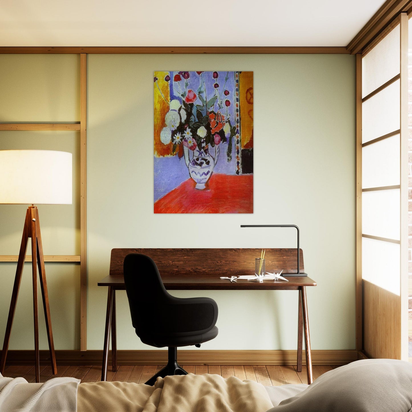 A BUNCH OF FLOWERS 1907 - Henri Matisse Brushed Aluminum Print - 70x100 cm / 28x40 inches | Henri Matisse Aluminum Print | Henri Matisse Prints