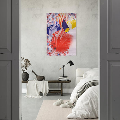 Campaign - James Rosenquist Brushed Aluminum Print - 70x100 cm / 28x40 inches | James Rosenquist Aluminum Print | James Rosenquist Prints