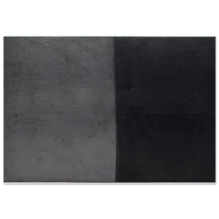 Spanish Painting - 1963 - Brice Marden Brushed Aluminum Print - 70x100 cm / 28x40 inches | Brice Marden Aluminum Print | Brice Marden Prints