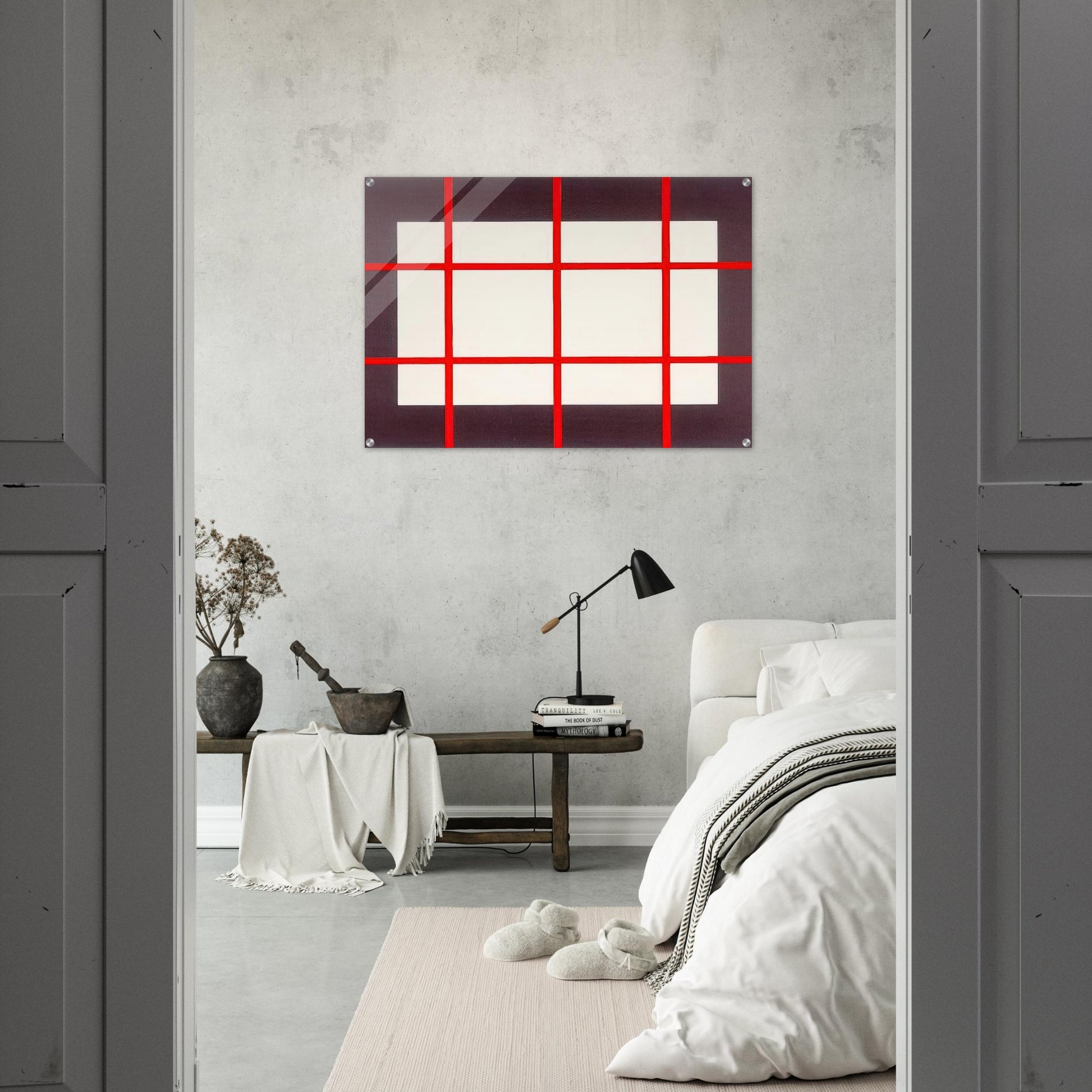 Untitled from Artists Against Torture Portfolio - 1993 - Donald Judd Acrylic Print - 70x100 cm / 28x40″ inches