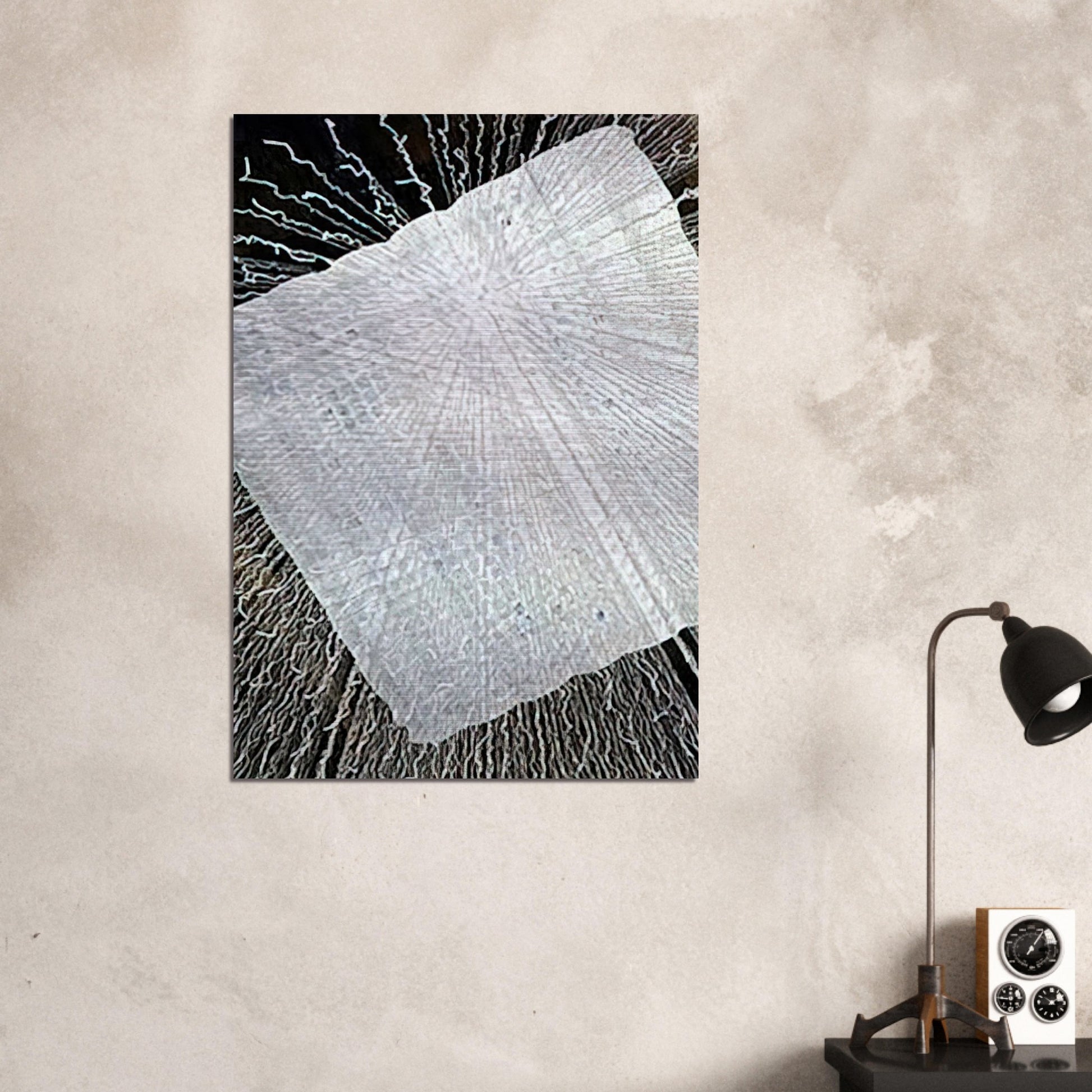 CLOUD SERIES V 1978 - Lenore Tawney Brushed Aluminum Print - 70x100 cm / 28x40 inches | Lenore Tawney Aluminum Print | Lenore Tawney Prints