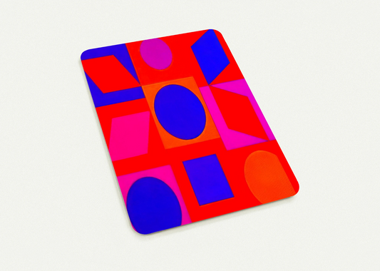 Alphabet VR - 1960 By Victor Vasarely Pack of 10 Post Cards | Victor Vasarely Post Cards | A6 (10.5 x 14.8 cm) - 4.1 x 5.8 inches