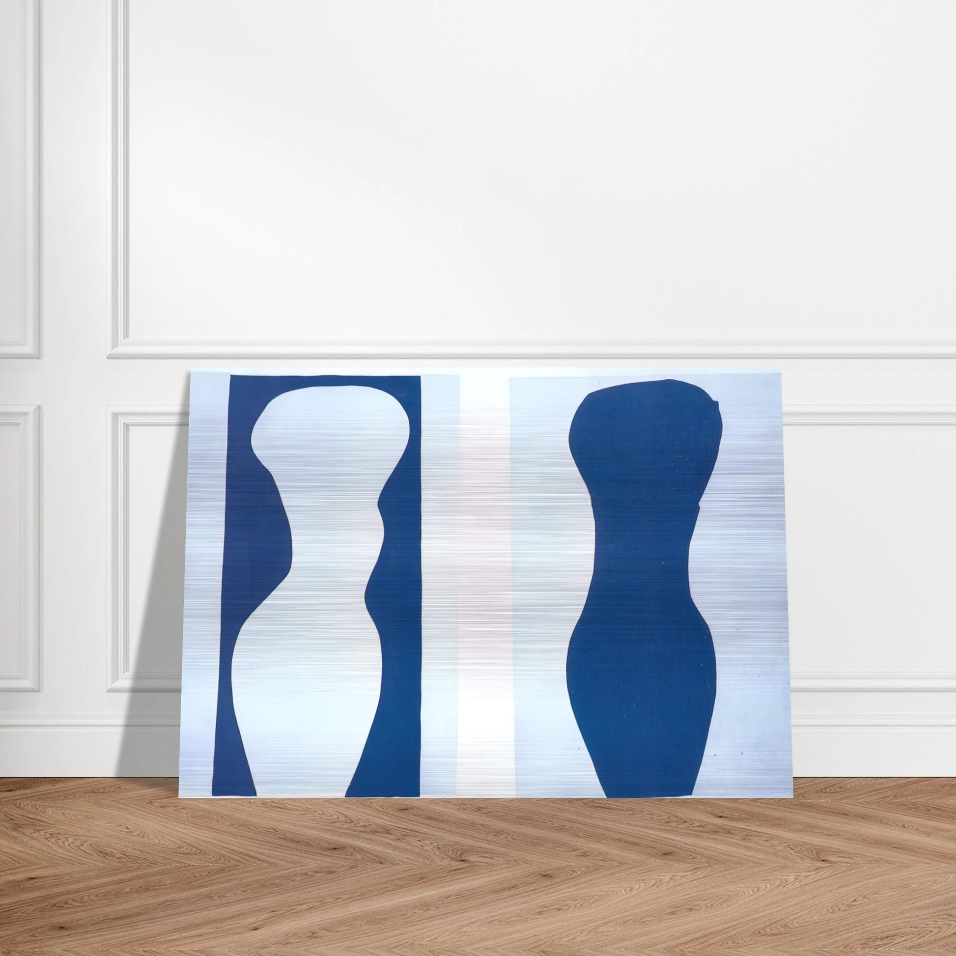 WHITE TORSO AND BLUE TORSO 1944 - Henri Matisse Brushed Aluminum Print - 70x100 cm / 28x40 inches | Henri Matisse Aluminum Print | Henri Matisse Prints