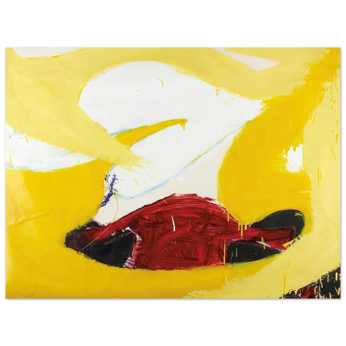 Norman Bluhm - Untitled - 1972  75x100 cm / 30x40inches Fine Art Poster
