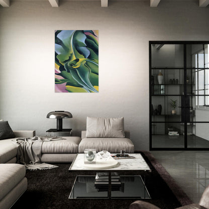 Corn No. 2 - Georgia O'Keeffe Brushed Aluminum Print - 70x100 cm / 28x40 inches | Georgia O'Keeffe Aluminum Print | Georgia O'Keeffe Prints