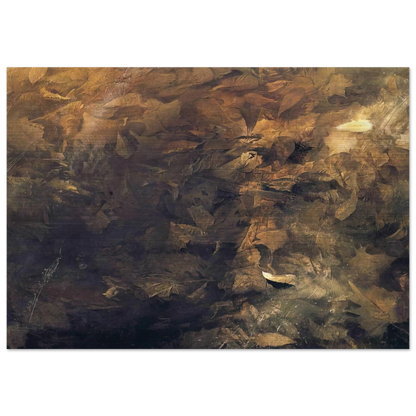 THIN ICE - Andrew Wyeth Brushed Aluminum Print - 70x100 cm / 28x40 inches | Andrew Wyeth Aluminum Print | Andrew Wyeth Prints