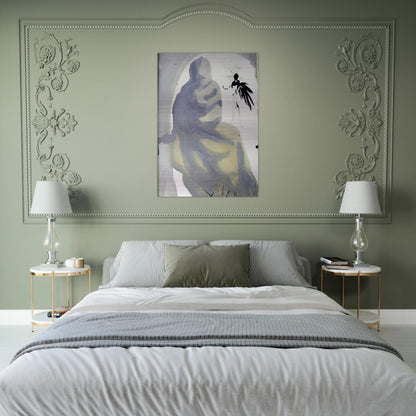 SEDUXISTI ME DOMINE 1967 - Salvador Dali Brushed Aluminum Print - 70x100 cm / 28x40 inches | Salvador Dali Aluminum Print | Salvador Dali Prints