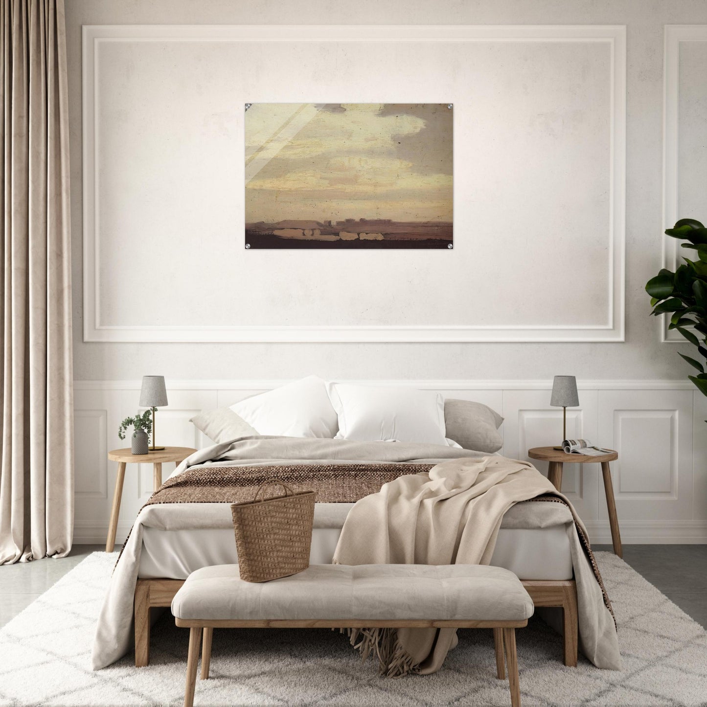 Clouds - Arkhyp Kuindzhi Acrylic Print - 70x100 cm / 28x40″ inches | Arkhyp Kuindzhi Wall Art | Arkhyp Kuindzhi Prints
