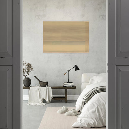 Ha nevicato - 1957 - Antonio Calderara Brushed Aluminum Print - 70x100 cm / 28x40 inches | Antonio Calderara Aluminum Print | Antonio Calderara Prints