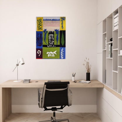 CUT OUTS 5 - Henri Matisse Brushed Aluminum Print - 70x100 cm / 28x40 inches | Henri Matisse Aluminum Print | Henri Matisse Prints