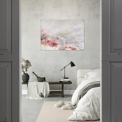 Hero and Leander  To Christopher Marlowe  [Rome] - Cy Twombly Acrylic Print - 70x100 cm / 28x40″ inches | Cy Twombly Wall Art | Cy Twombly Prints