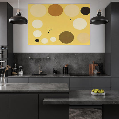 Carta celeste en amarillo n° 1 - 1953 1 - Lolo Soldevilla Art Prints - 100x150 cm / 40x60″ inches | Lolo Soldevilla Poster | Lolo Soldevilla Prints