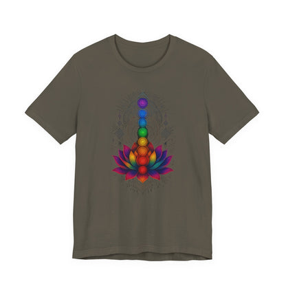 Amante del yoga espiritual de la flor de loto del chakra
