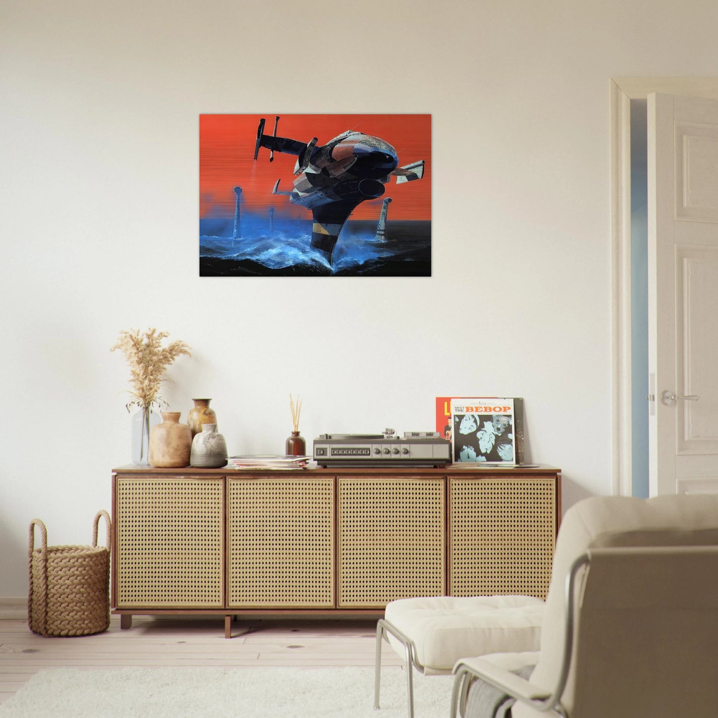 Chris Foss - Chris Foss Brushed Aluminum Print - 70x100 cm / 28x40 inches | Chris Foss Aluminum Print | Chris Foss Prints