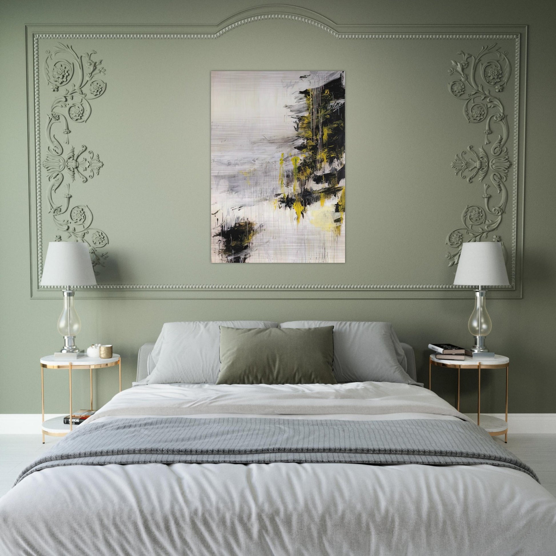 Quattro Stagioni II. Inverno - Cy Twombly Brushed Aluminum Print - 70x100 cm / 28x40 inches | Cy Twombly Aluminum Print | Cy Twombly Prints