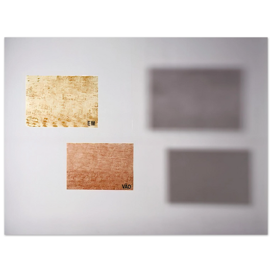 Lygia Pape - Poems of Light. In vain - 1957  75x100 cm / 30x40inches Fine Art Poster