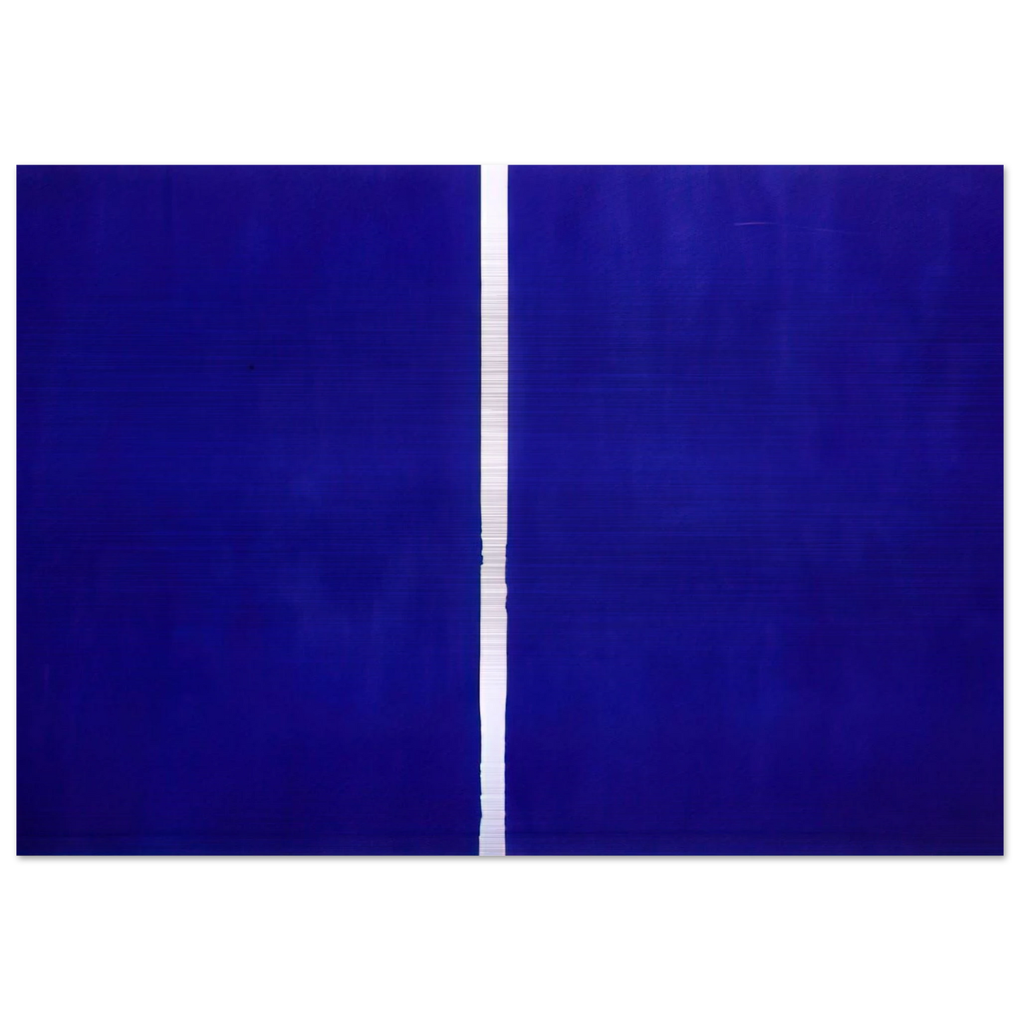 Onement VI - Barnett Newman Brushed Aluminum Print - 70x100 cm / 28x40 inches | Barnett Newman Aluminum Print | Barnett Newman Prints