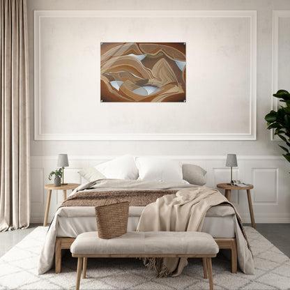 Nature Rhythms - 1950 - Lawren Harris Acrylic Print - 70x100 cm / 28x40″ inches