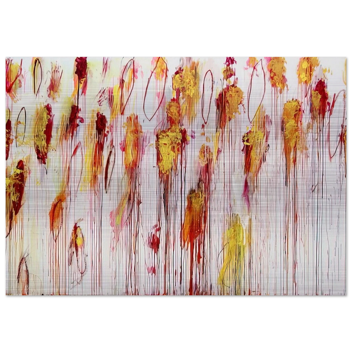 Lepanto, Part VIII - Cy Twombly Brushed Aluminum Print - 70x100 cm / 28x40 inches | Cy Twombly Aluminum Print | Cy Twombly Prints