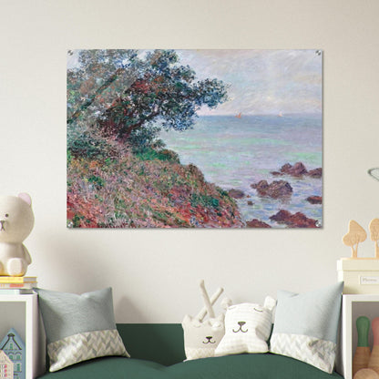Mediteranian Coast, Grey Day - claude monet Acrylic Print - 70x100 cm / 28x40″ inches