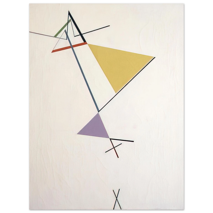 Tomas Maldonado - Desarrollo del triÃƒÂ¡ngulo - 1951  75x100 cm / 30x40inches Fine Art Poster