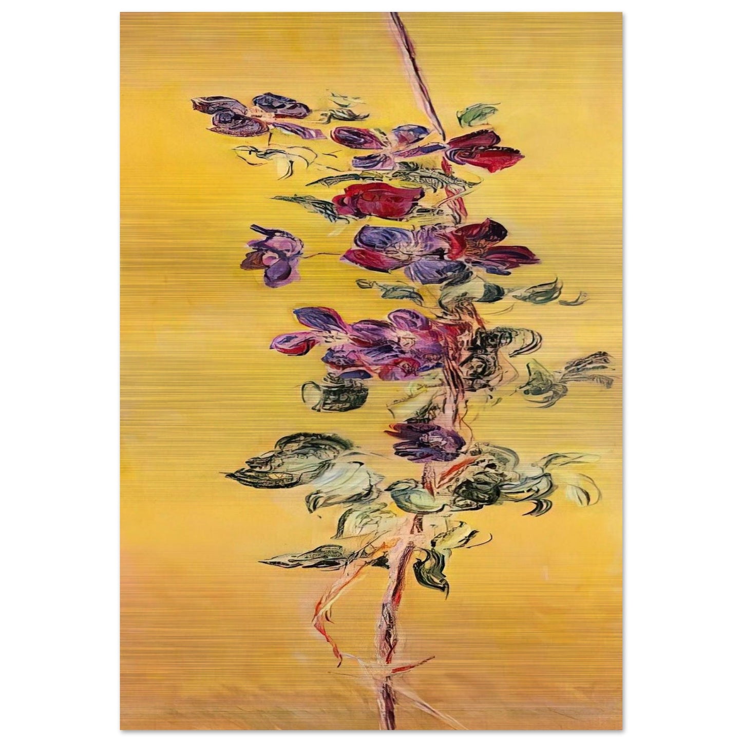 Cobeas - claude monet Brushed Aluminum Print - 70x100 cm / 28x40 inches | claude monet Aluminum Print | claude monet Prints