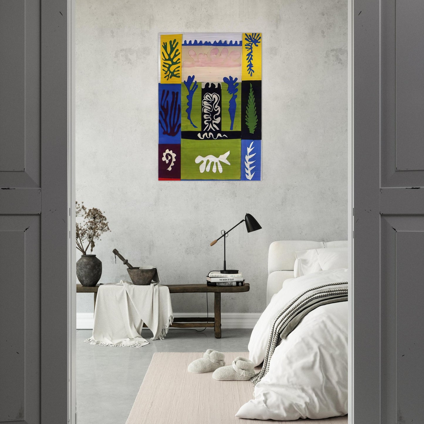CUT OUTS 5 - Henri Matisse Brushed Aluminum Print - 70x100 cm / 28x40 inches | Henri Matisse Aluminum Print | Henri Matisse Prints