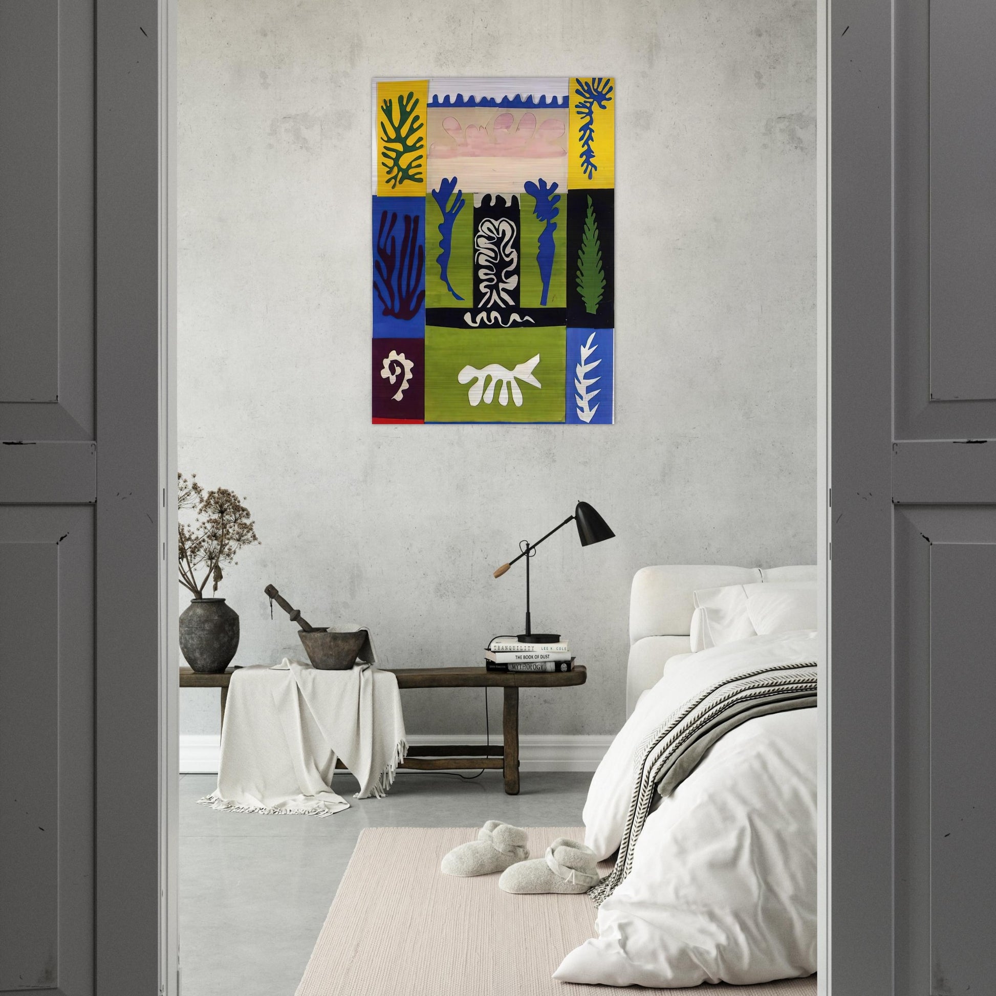 CUT OUTS 5 - Henri Matisse Brushed Aluminum Print - 70x100 cm / 28x40 inches | Henri Matisse Aluminum Print | Henri Matisse Prints