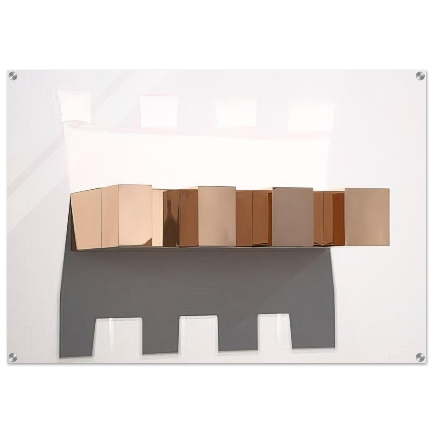 Untitled 72-22 Bernstein - 1972 - Donald Judd Acrylic Print - 70x100 cm / 28x40″ inches | Donald Judd Wall Art | Donald Judd Prints