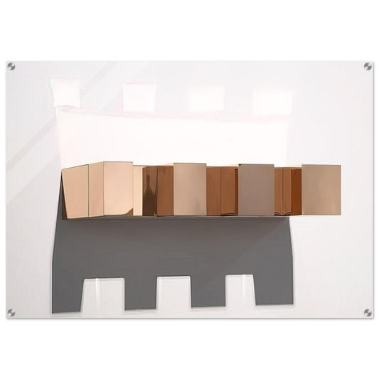 Untitled 72-22 Bernstein - 1972 - Donald Judd Acrylic Print - 70x100 cm / 28x40″ inches | Donald Judd Wall Art | Donald Judd Prints