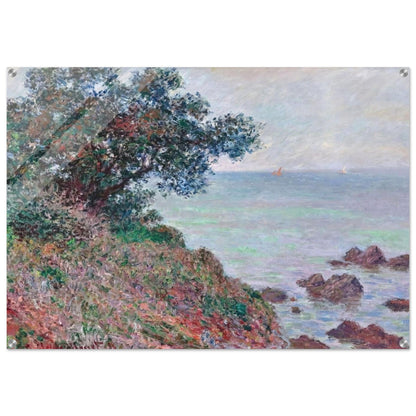Mediteranian Coast, Grey Day - claude monet Acrylic Print - 70x100 cm / 28x40″ inches